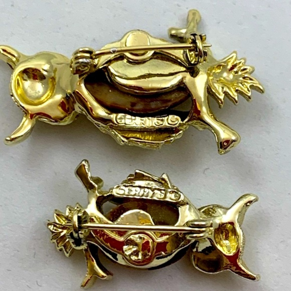 VINTAGE SET OF GERRY’S OWL BROOCHES - Picture 6 of 7